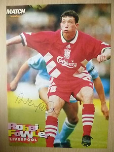 Original Hand Signed Press Cutting- ROBBIE FOWLER, Liverpool FC (apx. A4 ) - Picture 1 of 3