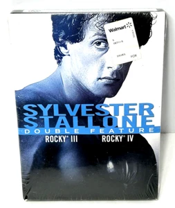 2008 Sylvester Stallone Rocky 3 & 4 Double Feature Sealed DVD Movie III & IV - Picture 1 of 15