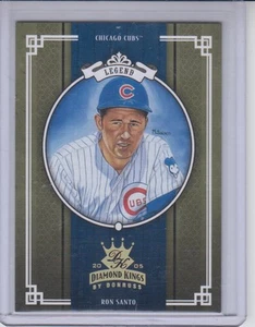 2005 Donruss Diamond Kings #283 Ron Santo Gold 3/25 Card Chicago Cubs HOF SP - Picture 1 of 1