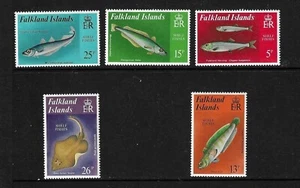 Falkland Islands SC # 334-338 Fish . MNH - Picture 1 of 1