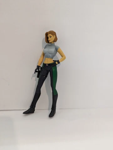 Vintage 1999 Danger Girl Abbey Chase 6.25" Action Figure McFarlane Loose Cover