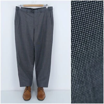 Pantalones Para Hombre 34 Cintura 28 Pierna MARKS SPENCER Vestido Traje Gris Pantalones Pantalones Foto 1 de 4