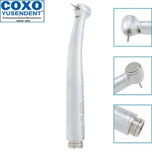 COXO Dental Alta Velocidad Pieza de Mano Fibra Óptica Ajuste Roto Acoplamiento Rápido CX207-GW TP - Imagen 1 de 12