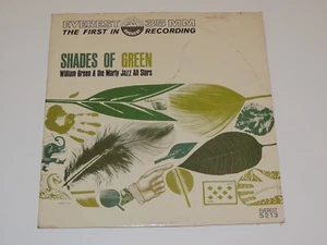 WILLIAM GREEN & THE MARTY JAZZ ALL STARS shades of green Lp RECORD EVEREST 5213 - Picture 1 of 2