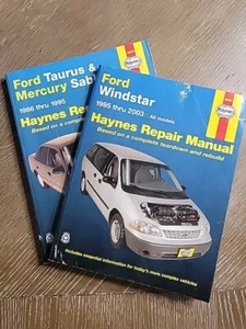 Haynes 36097 Repair Manuals Ford Windstar 1995-2001 Taurus & Sable 1986-1995 - Bild 1 von 5