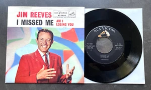 7" Jim Reeves - I Missed Me - US RCA w/ Pic - Imagen 1 de 1