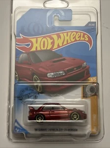 Hot Wheels 2020 - '98 Subaru Impreza 22B STi-Version (Red) ERROR missing window - Picture 1 of 5