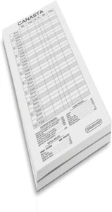 Pads de puntuación/tarjetas de puntuación Canasta (paquete doble) - Imagen 1 de 2