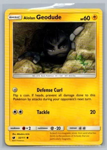 Alolan Geodude 32/111 Crimson Invasion Common Pokémon TCG 2017 - Picture 1 of 2