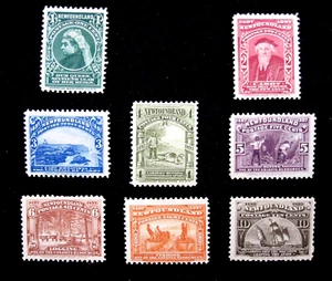 CANADA/NEWFOUNDLAND - SCOTT# 61-68 - MH - CAT VAL $75.45 - Picture 1 of 2
