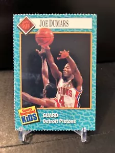 JOE DUMARS Detroit Pistons #91 NBA Sports Illustrated per bambini SI per bambini - Foto 1 di 2