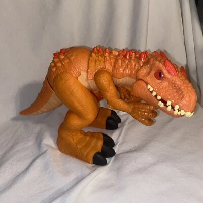 Mega Jurassic World Imaginext Indominus T-Rex Jurassic Park Dinosaurio Foto 1 de 4