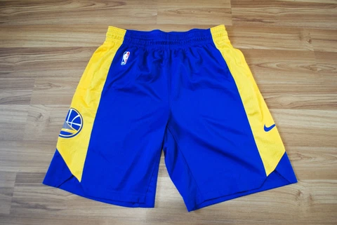 MENS NIKE NBA GOLDEN STATE WARRIORS PRACTICE SHORTS WITH POCKETS M (AJ5065-495) Cover