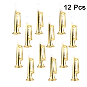 12pcs trumpet horn Plastic Party Trumpets Toy Trumpet Football - Picture 1 of 11