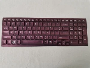 keyboard skin for Sony Vaio VPC-F21 VPC-F22 VPC-F23 VPC-F24 VPCF217HG VPC-F24M1E - Picture 1 of 28