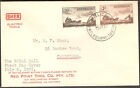 1955 Cobb & Co Royal Mail FDC Australia SHER ELECTRIC POWER TOOLS RED POINT CO.