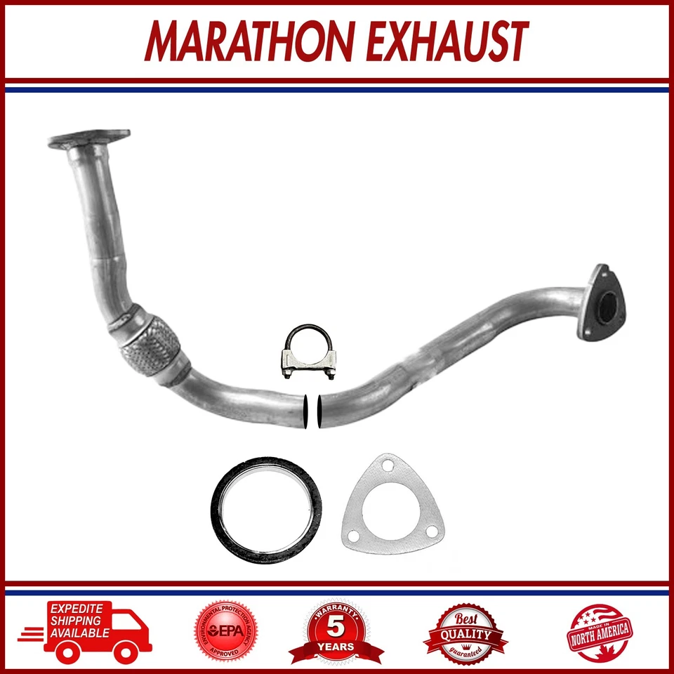 Tubo de escape delantero compatible con: Chevrolet S10 1998-2003|GMCSonoma|IsuzuHombre 2,2 L Vin(5) tracción trasera Foto 1 de 4