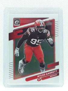 Myles Garrett 2021 Donruss Optic - #143 - Cleveland Browns - Picture 1 of 2