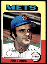 1975 TOPPS. JOE TORRE NEW YORK METS #565