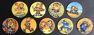 LE PETIT SPIROU Lot de 9 Caps Pog Babybel Dupuis 1996 très bon état - Picture 1 of 2