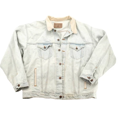 Chaqueta vaquera Arizona Jean Company con cuello de imitación de cuero talla XL Foto 1 de 4