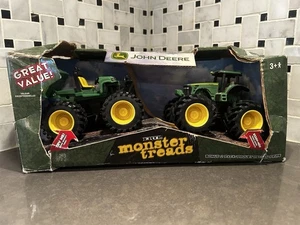 NIB #37563T Ertl John Deere Monster Treads 2-Pack ~ 2007 Die Cast - Picture 1 of 6