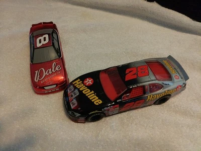 ACTION -RICKY RUDD #28 DIECAST HAVOLINE and dale JR  car pair  - Image 1 of 4