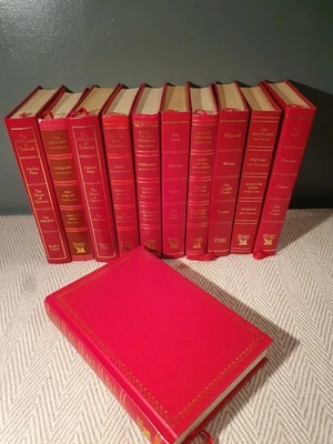 11x Reader's Digest Condensed Books (Red) Bundle/Decorative ~ Vintage - Image 1 of 4