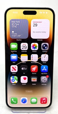 IPHONE 14 PRO MAX A2651 256GB ~GOLD~ VERIZON ONLY ~MQ8V3LL/A~ IOS 26.0.1 BAT 87% - Image 1 of 4