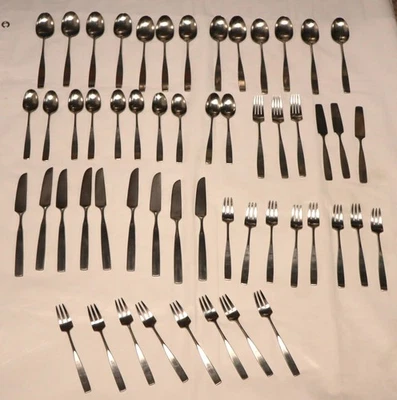 Juego de cubiertos de pared de acero inoxidable Lauffer Holland Bedford 18/8 54 piezas. Foto 1 de 4