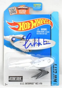 William Shatner Autogramm Star Trek Hot Wheels USS Enterprise - Beckett W Holo - Bild 1 von 3