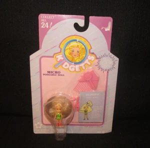 Kidgetts Micro Poseable Doll #15010 "Swimmer Patty Jones" Vintage 1989 Sealed - Picture 1 of 7