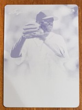 Pedro MARTINEZ 2012 Leaf NSCC Redemption Yellow Printing Plate #BA-PM2 1/1 HOFer