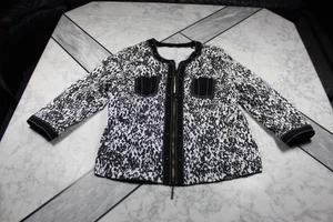 BIBA-Blazer/Jacke, schwarz/weiß, Gr. 38/40, kaum getragen! (17) - Bild 1 von 8