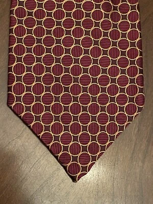 Corbata de cuello Coach 100 % seda para hombre hecha en EE. UU. Foto 1 de 4