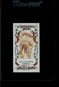 2018 ALLEN AND GINTER MINI INDIGENOUS HEROES MIH-23 BEN NIGHTHORSE CAMPBELL NMMT