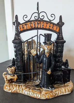 Yankee Candle Halloween 2014 Pet Cemetery  Wax Burner NEW & RARE - Image 1 of 4