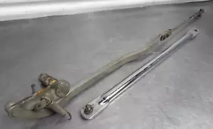 84-99 Yamaha Virago XV 1100 1000 rear brake pedal foot stop lever linkage bars - Picture 1 of 5