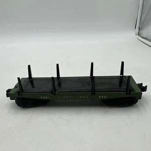 LIONEL POSTWAR 3461-25 LIONEL LINES GREEN AUTO DI REGISTRO FUNZIONANTE #3461 - SENZA CARICO - Foto 1 di 18