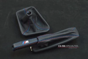 BMW E36 M3 E36 boots leather boots set ebrake handle INDIVIDUAL custom M framess - Foto 1 di 10