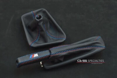 BMW E36 M3 E36 Botas Cuero Botas Conjunto Mango Freno INDIVIDUAL Personalizado M Marco Foto 1 de 4