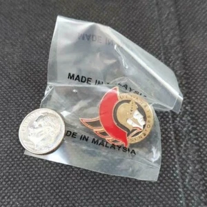 NHL Ottawa Senators Logo Pin Vintage Hockey Stamped ACE 1992 SENS Nice Gift! - Picture 1 of 2