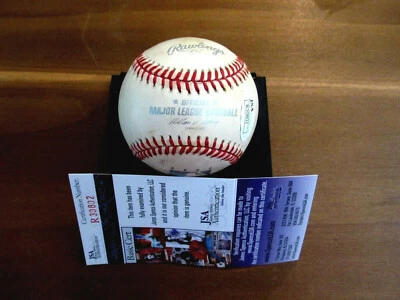 JOE MORGAN REDS PHILLIES HOF SIGNED AUTO "RARE" 2000 CENTENNIAL GU BASEBALL JSA - Image 1 of 4