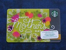 2014 Canada Happy Mother's Day Starbucks Card NEW Limited Edition 6097