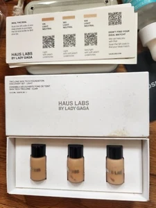 Haus Labs Triclone SKIN Tech Base Discovery Set, Luz - 3x3 ml / 0,10 OZ - Imagen 1 de 6