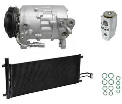 Kit de compressor CA RYC Reman com condensador DG63A compatível com GMC Sierra 1500 4.3L 2016 - Imagem 1 de 4