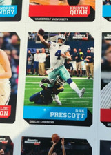 Dak Prescott Card Double error 2018 Sports Illustrated for Kids Series 