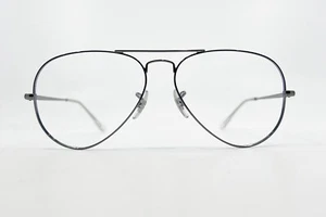 Ray-Ban Aviator Metal II Silver RB6489 2502 Eyeglasses Frames 55-14-140 131517 - Picture 1 of 7