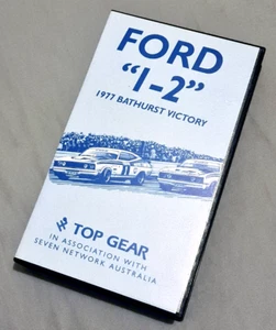FORD 1-2 1977 JAMES HARDIE 1000 VIDEO not DVD ATCC SUPERCARS ALLAN MOFFAT RARE - Picture 1 of 2