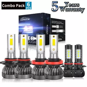 For Ram 1500 Classic 2019-2020 36000LM Super Bright LED Headlight Kit Bulbs 60W - Picture 1 of 16